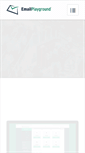 Mobile Screenshot of emailplayground.com